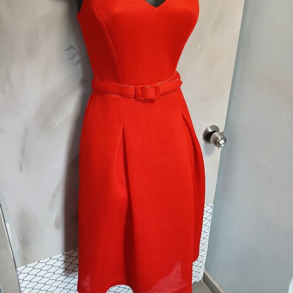 Badgley Mischka ❤️Perfect Red Dress - Picture 8 of 10